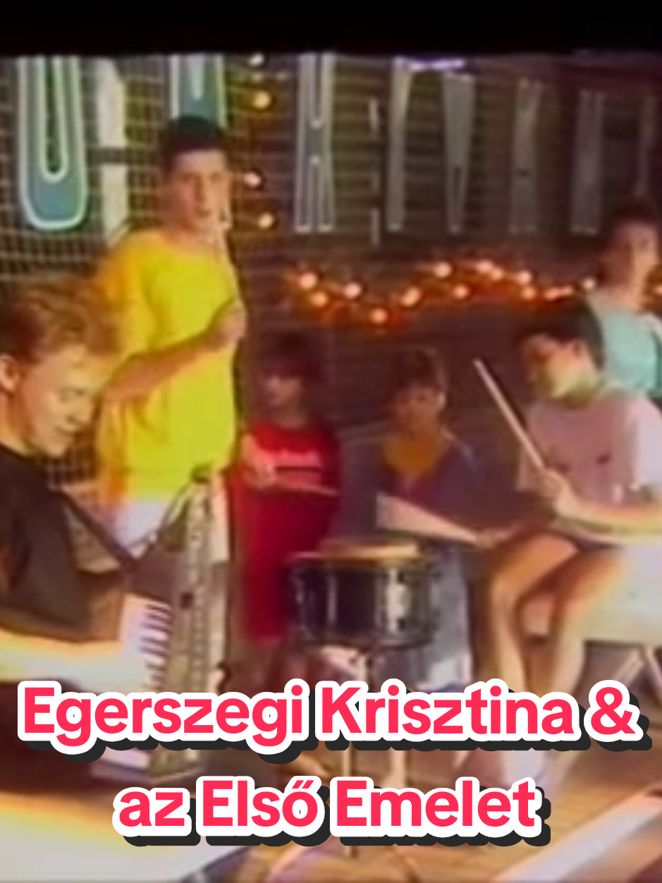 Egerszegi Krisztina & az Első Emelet 🎶 #neked #nekedbe #nekedbelegyen #nekedbelegyen❤️ #nekedbeakaromlatni 