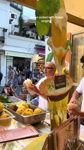 When in Amalfi 🍋 @Royal Gelato Amalfi #gelato #lemon #positanoitaly #amalficoast #italy #capri #naples #sorrento #lemonsorbet #positano 