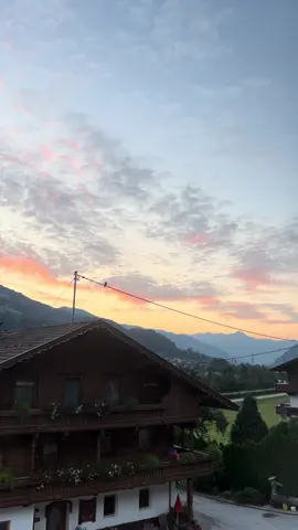 #tirol #zellamziller #zillertal #sunset 