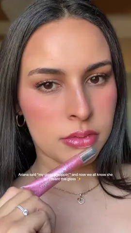 Wearing 7 Rings by @r.e.m. beauty - the plump, the shine, the pink 💖 @arianagrande  #rembeauty #rembeautybyarianagrande #makeup #plumpinglipgloss #lipglosses #summermakeup #glowymakeup #glow #7rings #7ringsgloss #makeuptok #beauty #arianagrande #arianator #arianagrandefan #fyp #pourtoi 