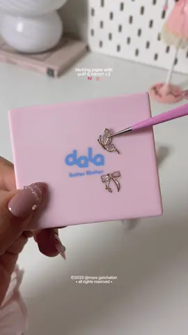 fave blotting paper 🎀🤍 #dalabetterblotter #blottingsheets #oilblottingpaper #blottingpaperwithcase #maragatchalian 