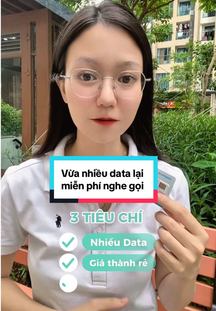 Sim vừa nhiều data mà lại miễn phí nghe gọi #vinaphone #mobifone #viettel #simhanoi #simhavan #5g #4g 
