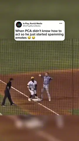 No way Pete Crow Armstrong actually did this 😂 #MLB #inplayrunsmedia #baseball #cubs #yankees