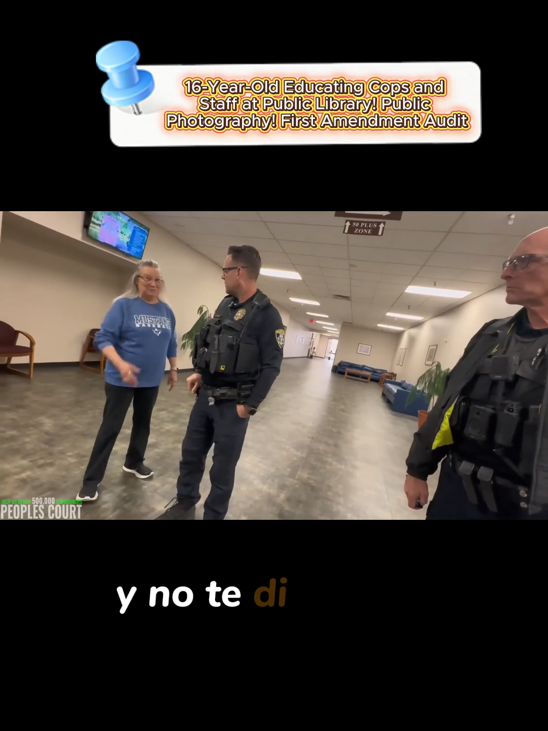 16-Year-Old Educating Cops and Staff at Public Library! Public Photography!  B(3)#Cops #Police #policeofficer