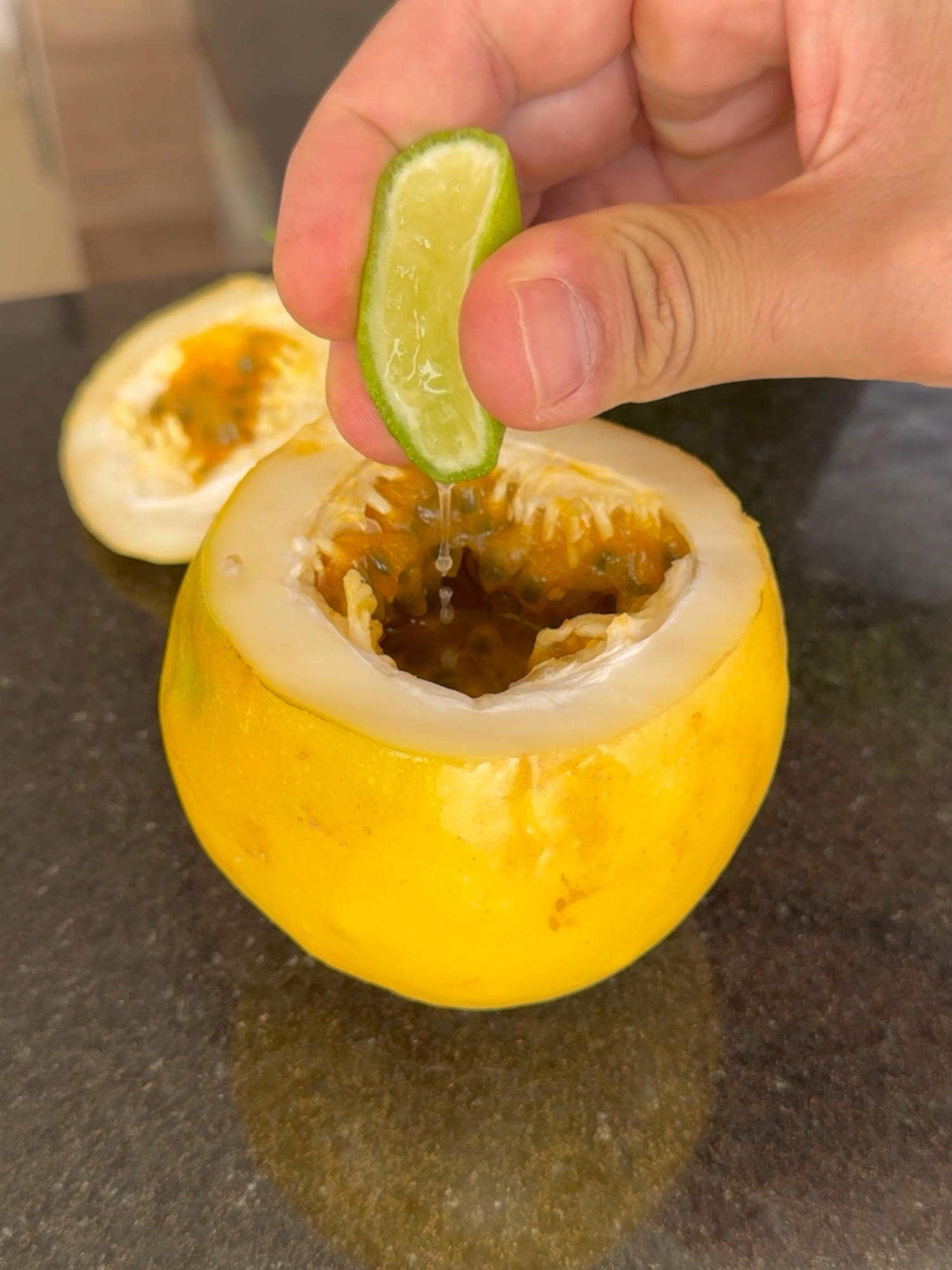 Coloque limão no maracujá