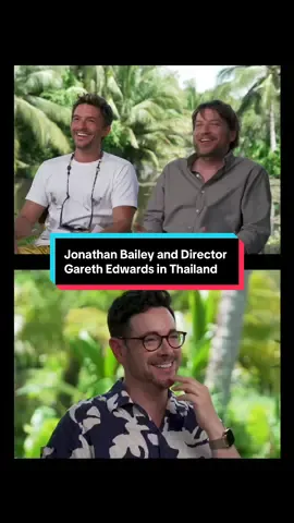 🎬 I traveled to THAILAND 🇹🇭 to sit down with Jonathan Bailey & Gareth Edwards to talk all things Jurassic World: Rebirth! 🦖🍷 We chatted DINOS, Keke Palmer, WINE 🍇 and so much more! 🍿💬 @Universal All-Access  #JurassicWorld #JonathanBailey #GarethEdwards #KekePalmer #Dinosaurs #MovieInterview #ThailandTrip #JurassicRebirth #BehindTheScenes #HomeRelease #WineAndDinos #TravelAndMovies #PopCulture #jurassicworldrebirth #jurassicpark #thailand 