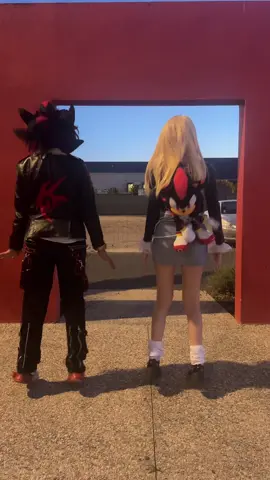 HAHA LIL SHADOW IM CRYINGGG @OllyJolly‼️ is shadow cosplayer ! #cosplayer #sonic #sonicthehedgehog #shadowthehedgehog #shadowandmaria #mariarobotnik 