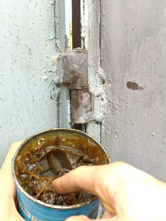 A Great Life Hack with a Bottle and a Pump that Will Help You Easily Lubricate Gate Hinges #DIY #tips #tricks #homehacks #howtomake 