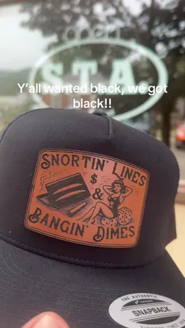 Black is here, more to follow!#trucklife #fyp #bluecollar #SmallBusiness #fyp #hat 