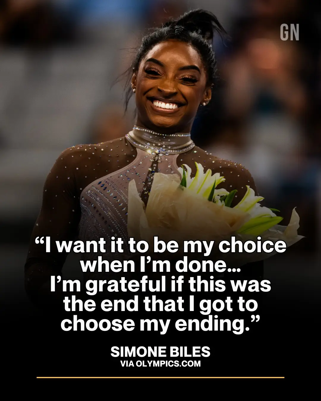 Simone Biles is still contemplating her future in gymnastics a year after #Paris2024 🔗 Link in Bio for the full feature from Olympics.com.