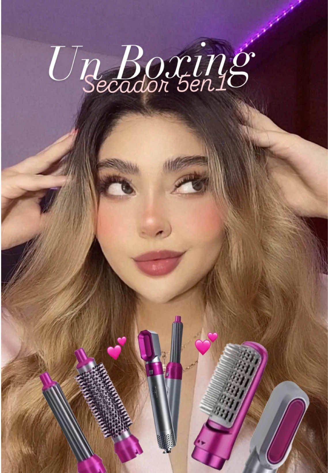 LA 5 EN 1✨💁🏼‍♀️RIZADOR DE CABELLO  #cepillo5en1  #growup #rizadoradecabello #beautytips #fyp 