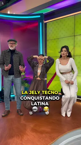 La Jely Tecno llegó para quedarse 🪩🕺🏻🔥  #latinaespectaculos #espectaculosenlatina @Latina Televisión
