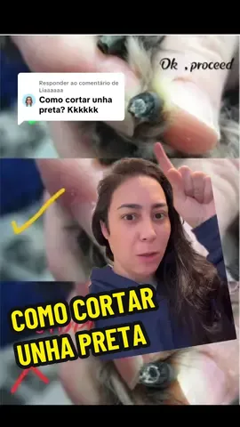 Respondendo a @Liaaaaaa como cortar unha preta de cachorro super fácil!!! #mãedecachorro #cães #adestramentopositivo #enriquecimentoambiental 