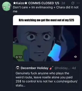 #deltarune #weirdroute #snowgrave #noelledeltarune #krisdeltarune #evilmaxxing #fypシ #fyp #fypage 