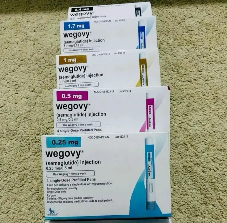 Wegovy (semaglutide ) injection 💉  Wegovy is an FDA-approved weight loss medication (semaglutide) that reduces appetite. It’s more effective than others due to significant weight loss results and once-weekly dosing.