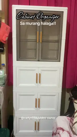 Yes to  aesthetic cabinet garbe sa murang halaga meron kana nito !@FM-95  #cabinet #babycabinet #babyclothes #foldingcabinet #storagecabinet #FM95 