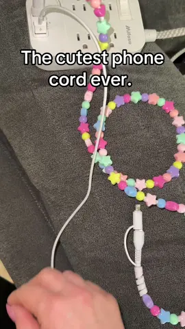 It’s so cute!!! #phonecord #chargingcable #phonecharger 