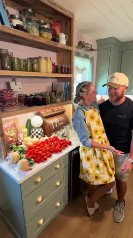 “What are two people gonna do with all those tomatoes” #canning #tomatoes #garden #homestead #harvest pt. 1