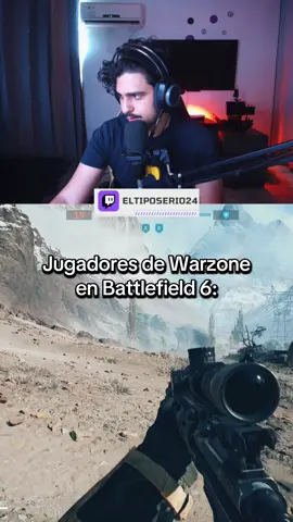 Jugadores de Call of duty Warzone y Battlefield 6… #callofduty #battlefield6 #warzone