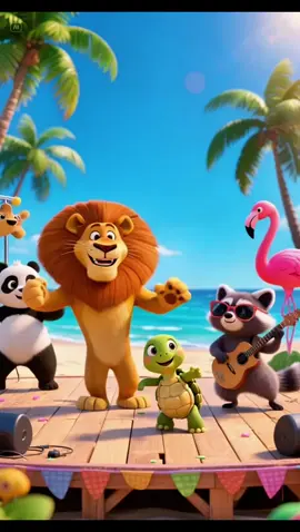 karakter lucu menari dengan riang #foryou #KartunAnak #CartoonVibes #ai #cartoon #cute #foryoupage 