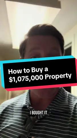 How to Buy a $1,075,000 Property  #realestate #realestateinvesting #cashflow #depreciation #costsegregationstudy #costsegregation #passiveincome #capitalgains #taxfreewealth #commercialrealestate #residentialrealestate #cashoncashreturn 