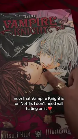 it’s amazing & if not ur cup of tea then don’t watch it. #vampireknight #anime #zerovampireknight #thesummerhikarudied 