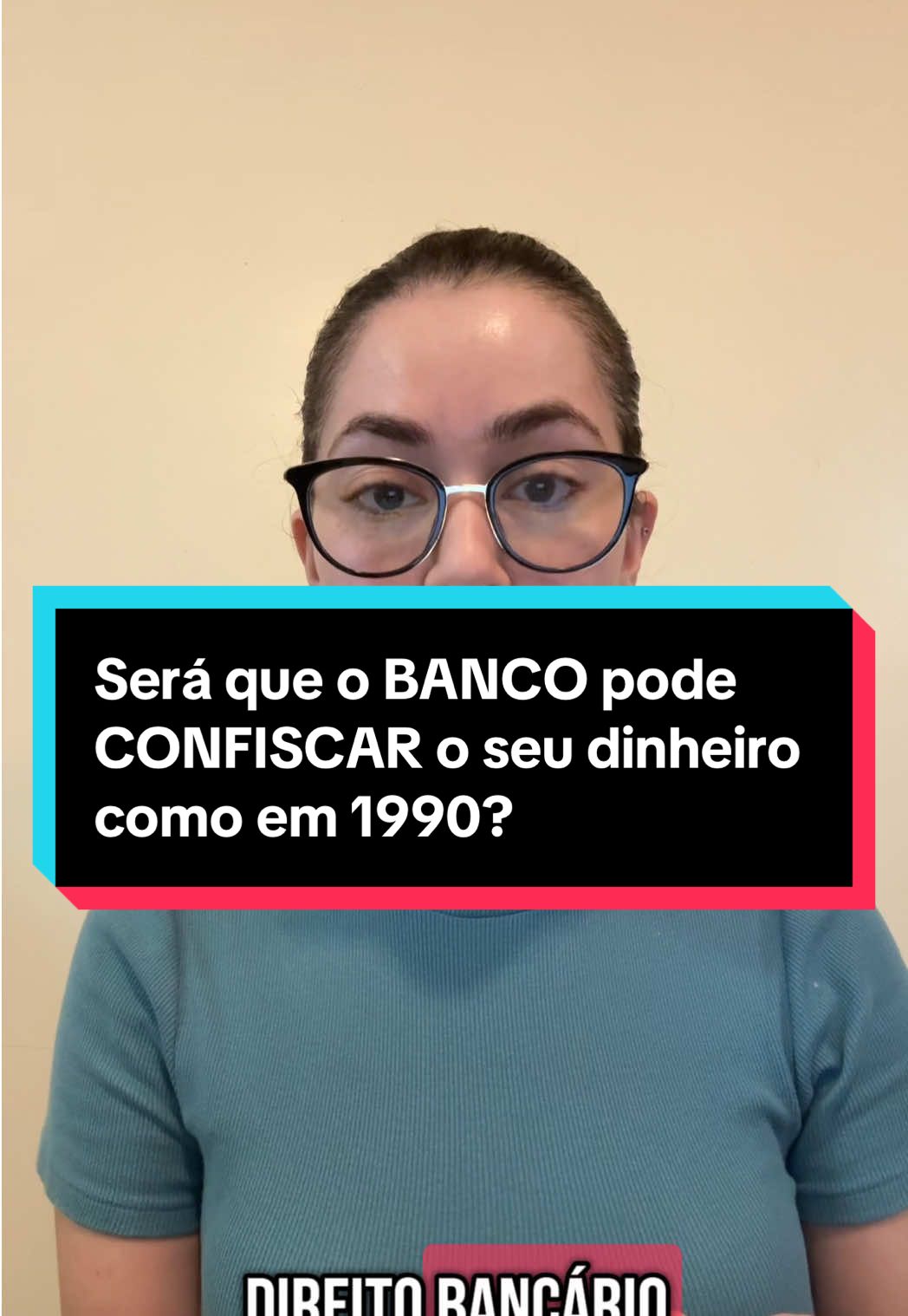 Muita gente tem me perguntado se o que aconteceu nos anos 90 quando o governo confiscou poupança pode acontecer de novo.  Nesse vídeo eu te explico tudo e os riscos disso acontecer. #bancos #finança #educacaofinanceira #economia #direitobancario #advogada #dinheiro #confisco #contabancaria #fyp #foryoupage 
