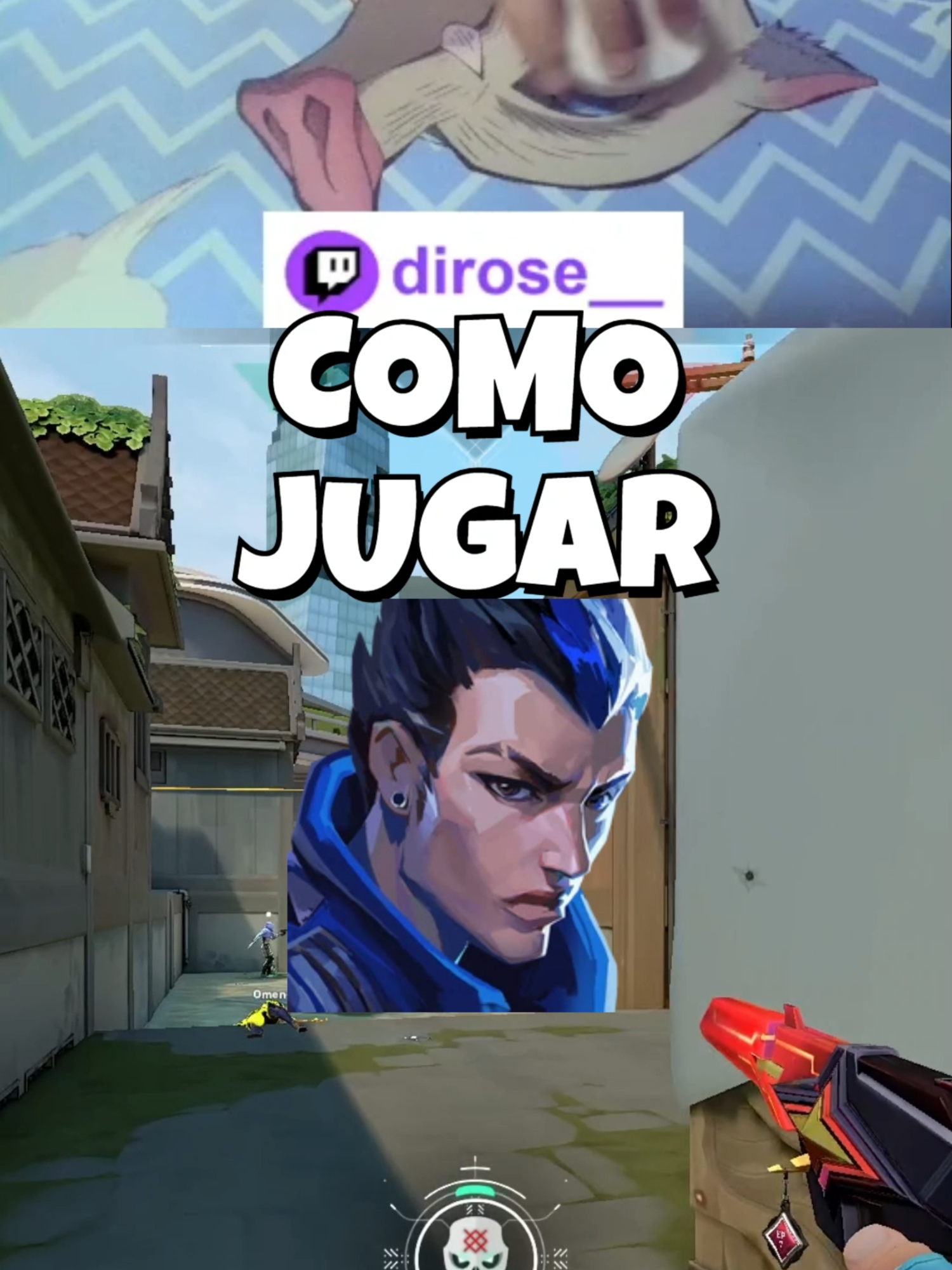 Como jugar YORU 🤩 #Valorant #valorantlatam #valorantespanol