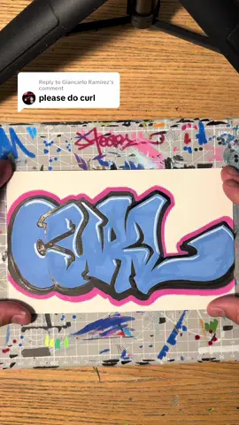 Replying to @Giancarlo Ramírez  #graffiti #graffitihowto #grafftutorial #graffitilesson #graffhowto #grafflesson #graffletters #tag #handstyle #graffitiwords #graff #howtodograffiti #graffitiletters #asmr #asmrdrawing #asmrgraffiti 