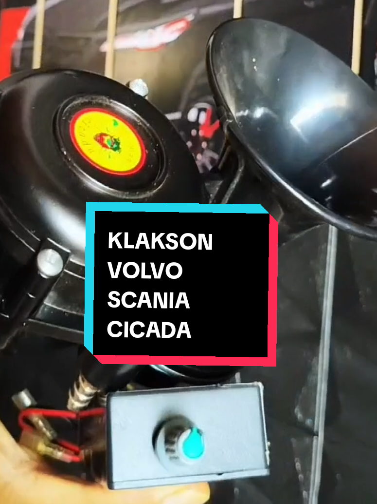 KLAKSON ANGIN VOLVO SCANIA DARI CICADA 12VOLT 24VOLT DAN MODUL PUTUS PUTUS #klakson #klaksonvolvoscania #klaksonangin #klakson12volt #klakson24volt 