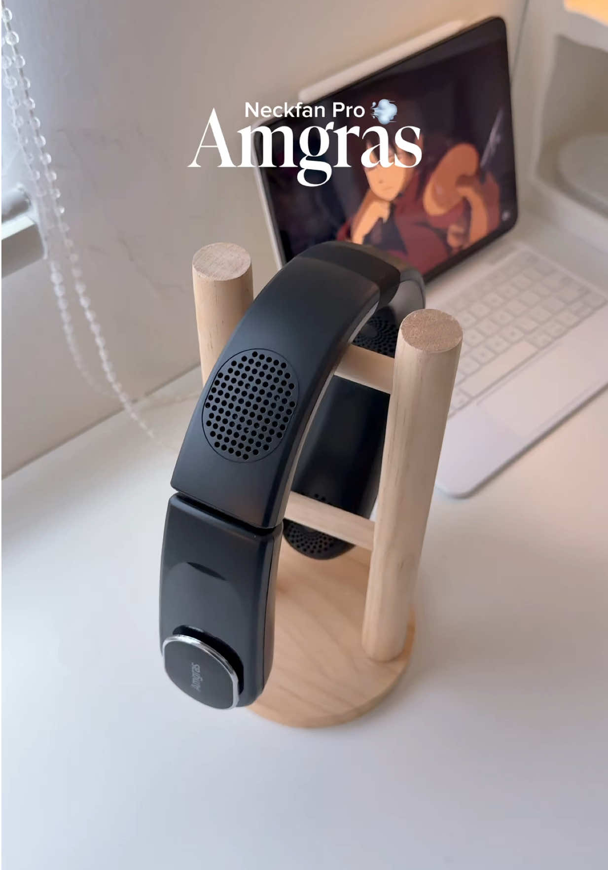 3 speed, senyap, power — bukan kipas biasa-biasa 🤭 letak je dekat leher, nyaman terus 🫶🏻 #neckfan #kipasleher #kipas #fan #portablefan 