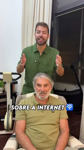 O HOMEM TÁ CONECTADO kkkkkkk A @Nio chegou para conectar você e seu pai sem complicação. Com Planos simples, sem pegadinha, sem estresse e com muita leveza 💚 #publi 