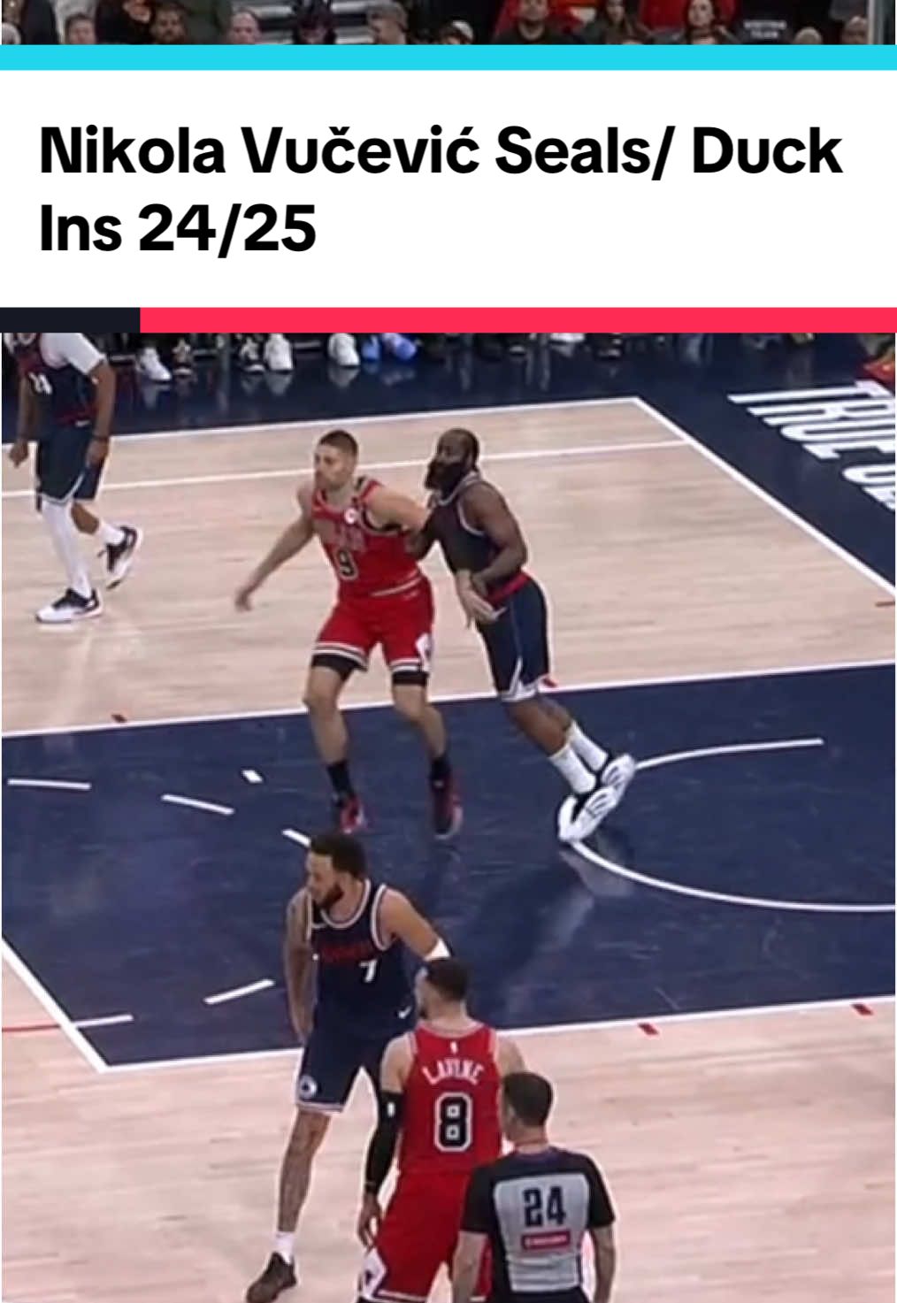 Nikola Vučević Seals/ Duck Ins 24/25  #nikolavucevic #goodvibezhoops #chicagobulls #bagwork #duckinbasketball #sealbasketball #nbaedits 