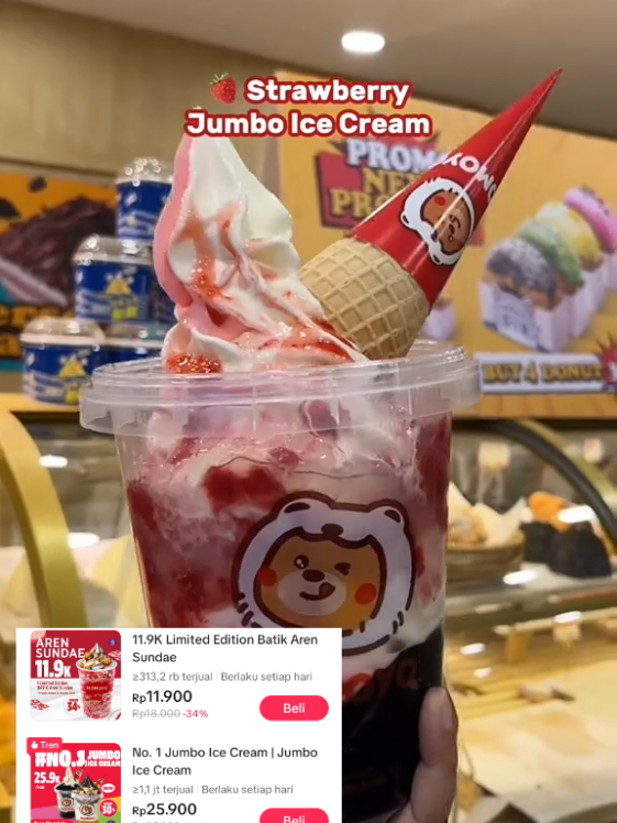 Buruan datang ke outlet momoyo terdekat, dapatkan voucher dari tiktok klik lokasi di bawah🤗 #jelajahbegahmula #promomakanmerdeka #fyp #vouchertiktok #eskrim 