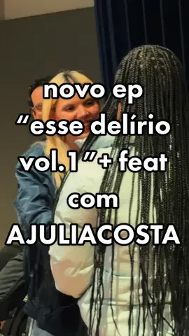 o meu novo ep “esse delírio vol. 1” incluindo o meu feat com @AJULIACOSTA “você vai gostar” já está disponível em todos os aplicativos de música. #musicanova 