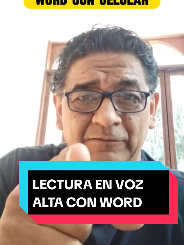 Lectura en Voz Alta. WORD con Celular #habilidadesdigitales #wordconcelular #wordtips 