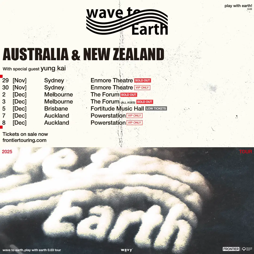Australia & New Zealand - we’re bringing @yung kai with us! See you soon! 🌊🌊