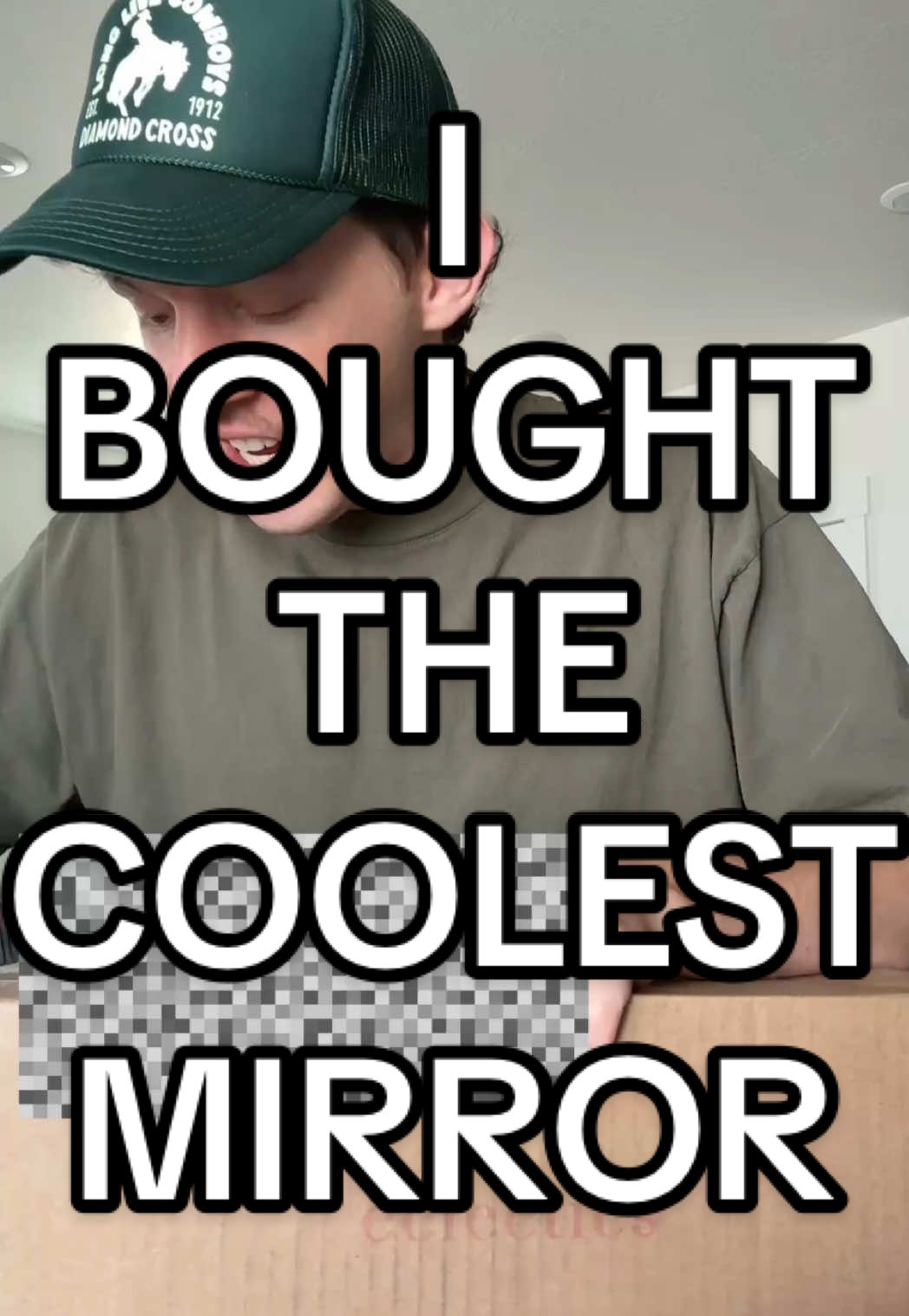 I BOUGHT THE COOLEST MIRROR