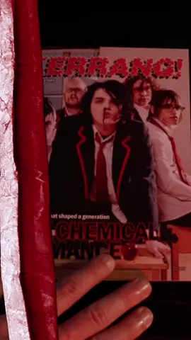 Have you seen the new #mychemicalromance Kerrang! Zene??? #gerardway #frankiero #mikeyway #raytoro #poppunk #fyp 