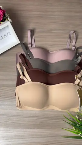 LADY WOMENSWEAR’💞 #A33 Push up SofT Cup A Strapless Bra Ladies New Fashions Wireless Half Coverage Bra Womenswear Lingerie Comfort Bra!❤️