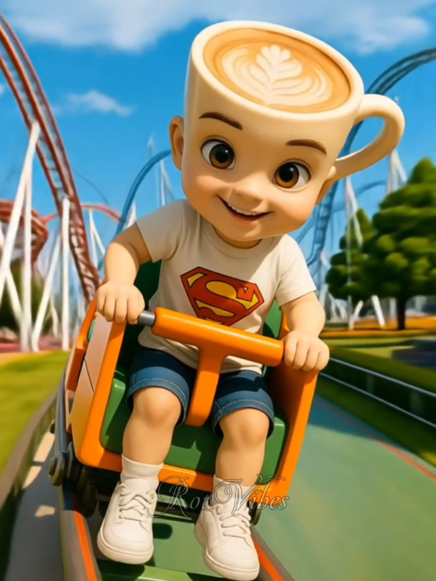 Part 4 | Brainrot rides the roller coaster♥️#ballerinacappuccina #tungtungtungsahur #tralalerotralala #brainrot  #cappuccinoassassino #brrbrrpatapim 