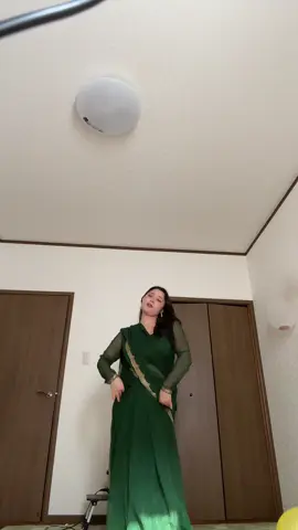 Not so good but I love it #foryoupage  #greensari💚 