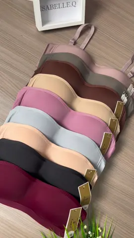 LADY WOMENSWEAR’💞 #A33 Push up SofT Cup A Strapless Bra Ladies New Fashions Wireless Half Coverage Bra Womenswear Lingerie Comfort Bra!❤️