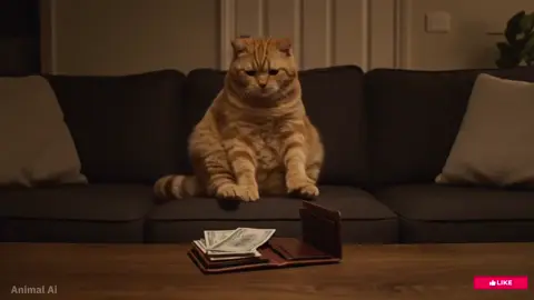 Oyen’s got bills to pay… but no job. So we improvise. 💸🐾