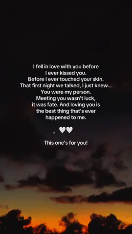 Some connections hit different… it’s not about the first kiss or the first touch — it’s about that unexplainable pull that makes your soul say, “It’s them.” I knew from the start, before anything physical, before life had a chance to get in the way… you were it. The kind of love that feels written in the stars. The kind that doesn’t just happen — it’s sent. And when you find it, you don’t ever let it go. #fyp #foryou #Love #relationshipgoals #lovequotes #reallove #loveyou #soulmate #TrueLove #viral #reels #deepquotes #dailyquotes 