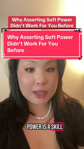 Replying to @yip Emit power instead of imitating. #assertiveness #elegance #communicationskills 