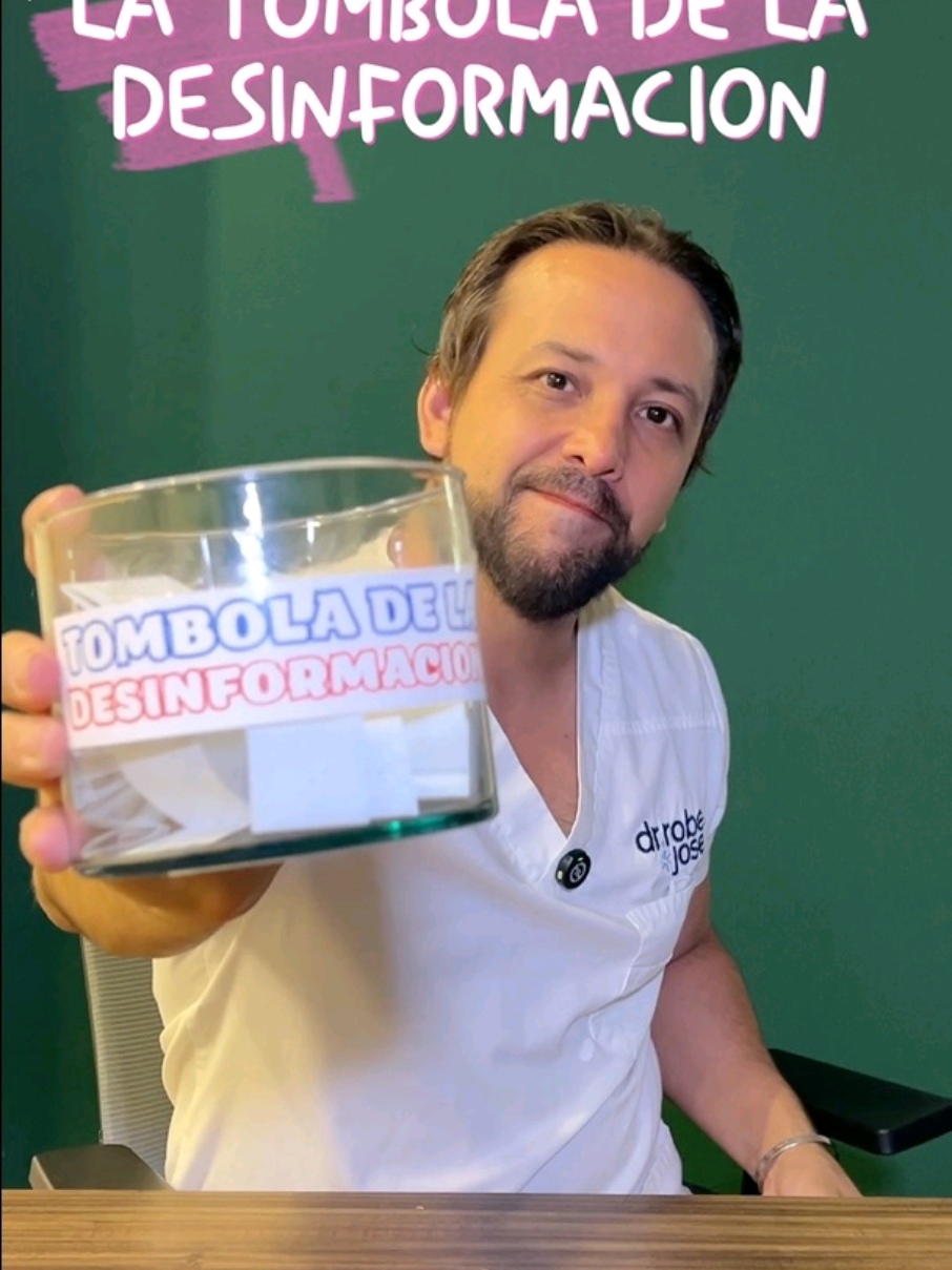 ⚅ La tómbola de la desinformación y los remedios absurdos… ¡No te pierdas de los papelitos que me tocaron desmentir! 🤯 🎯 Ya que no necesitas suerte, necesitas información. Mira esto antes de poner tu salud en juego. 🙌 #DrRobeJosé #salud #medicina #SaludSinFiltro #RemediosCaseros 