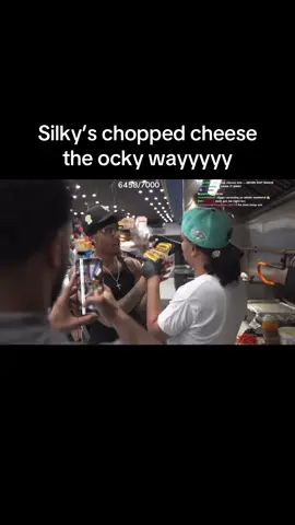 Can’t forget the bev… never never never #fypシ #viral #silky #choppedcheese #ockyway 