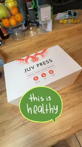 Game changer!  Fresh Pressed OJ at home!   Thanks @TheJuv for making my mornings a bit more juicy 😉 #tiktokshop #ttshop #juvpress #freshoj 