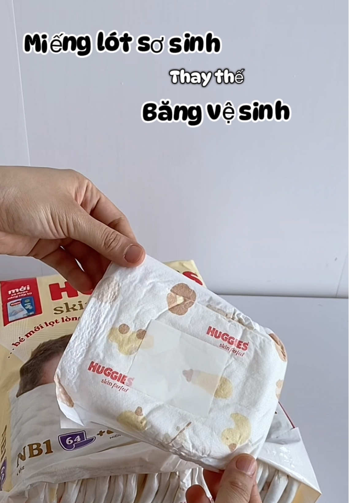 Miếng lót sơ sinh 1k #mienglotsosinh #huggies #ngongreview #viral #fyp 